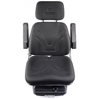  Fotel siedzenie ciągnikowe pneumatyczne komfortowe materiałowe  MONTANA 2- cętki